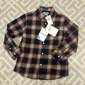 MAYORAL boys button down size 4